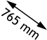 765 mm