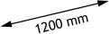 1200 mm