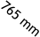 765 mm